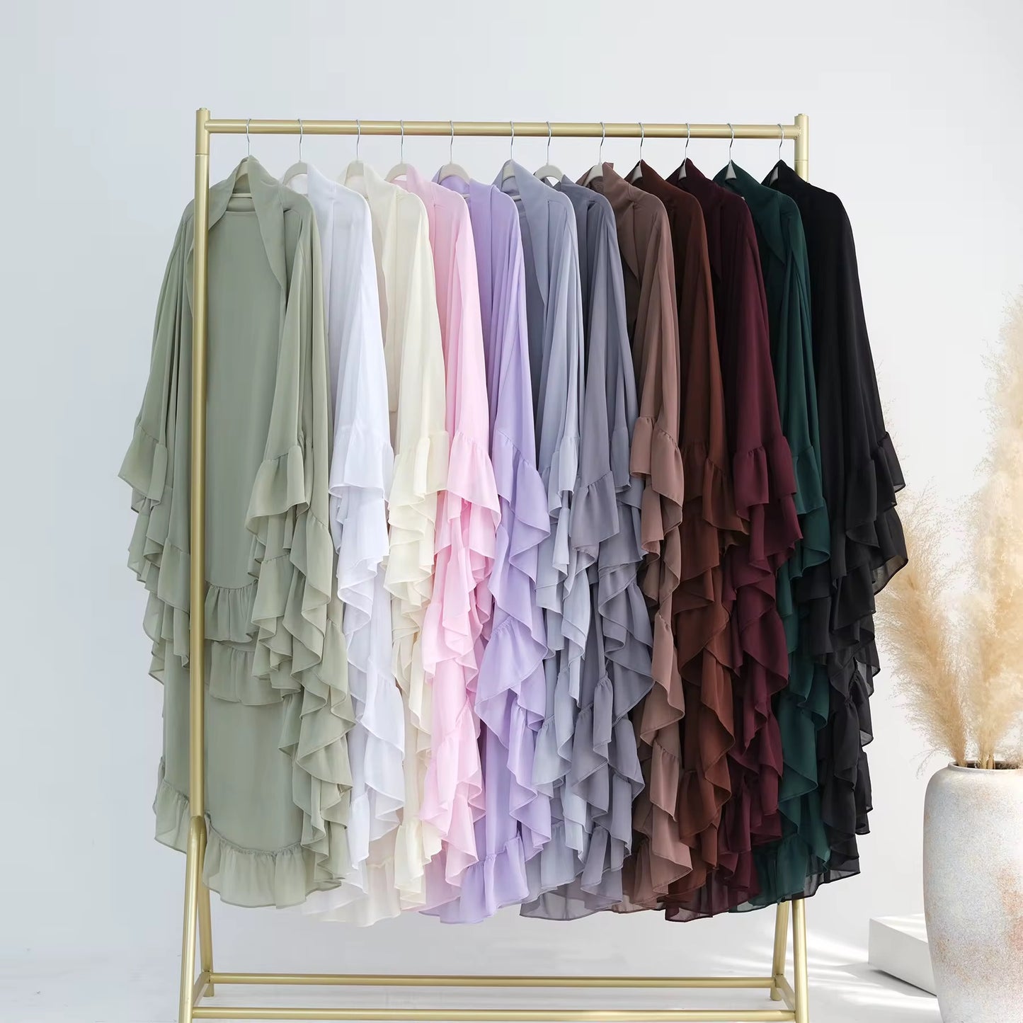 Chiffon Double Layers Khimar