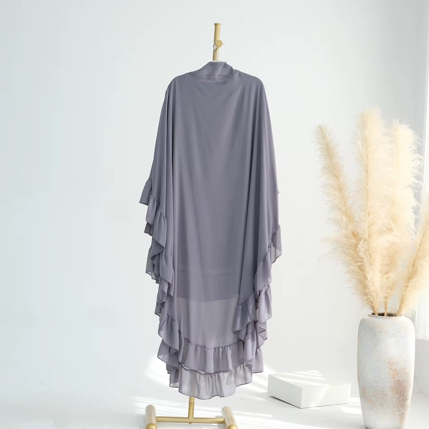 Chiffon Double Layers Khimar