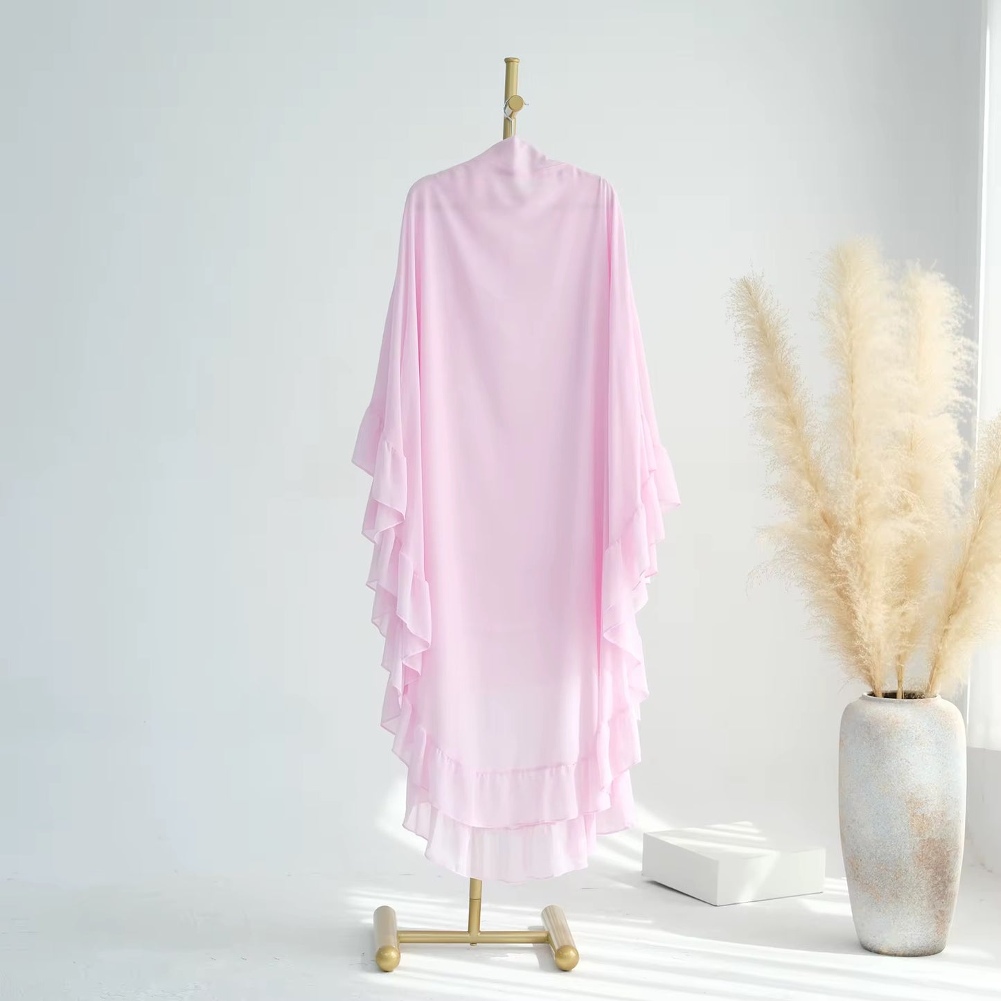 Chiffon Double Layers Khimar