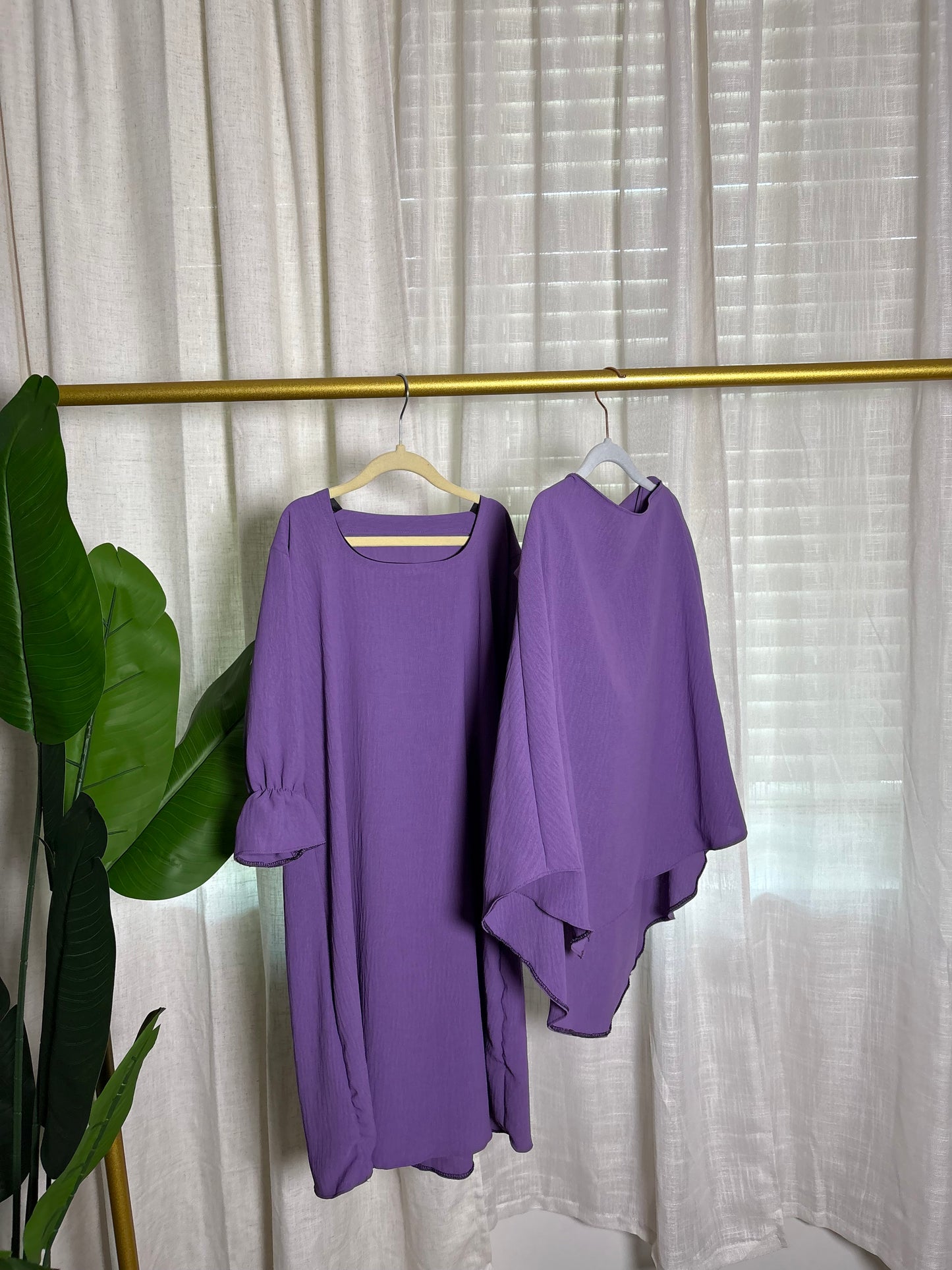 Kids Khimar And Abaya Set