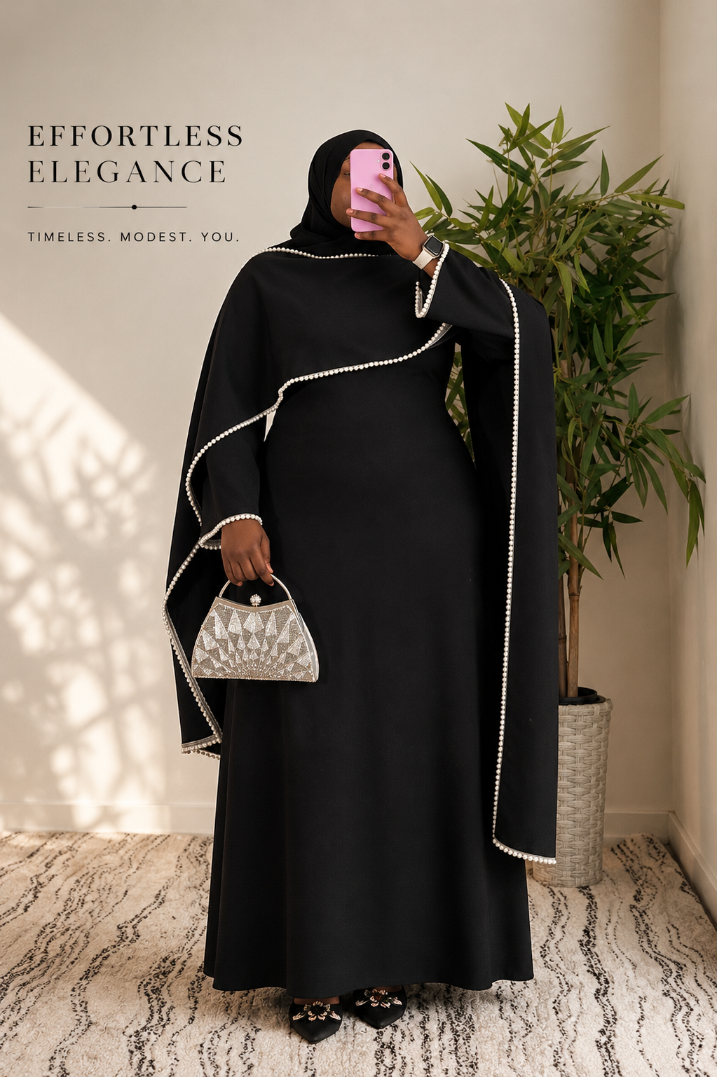 Elegant timeless abayas￼