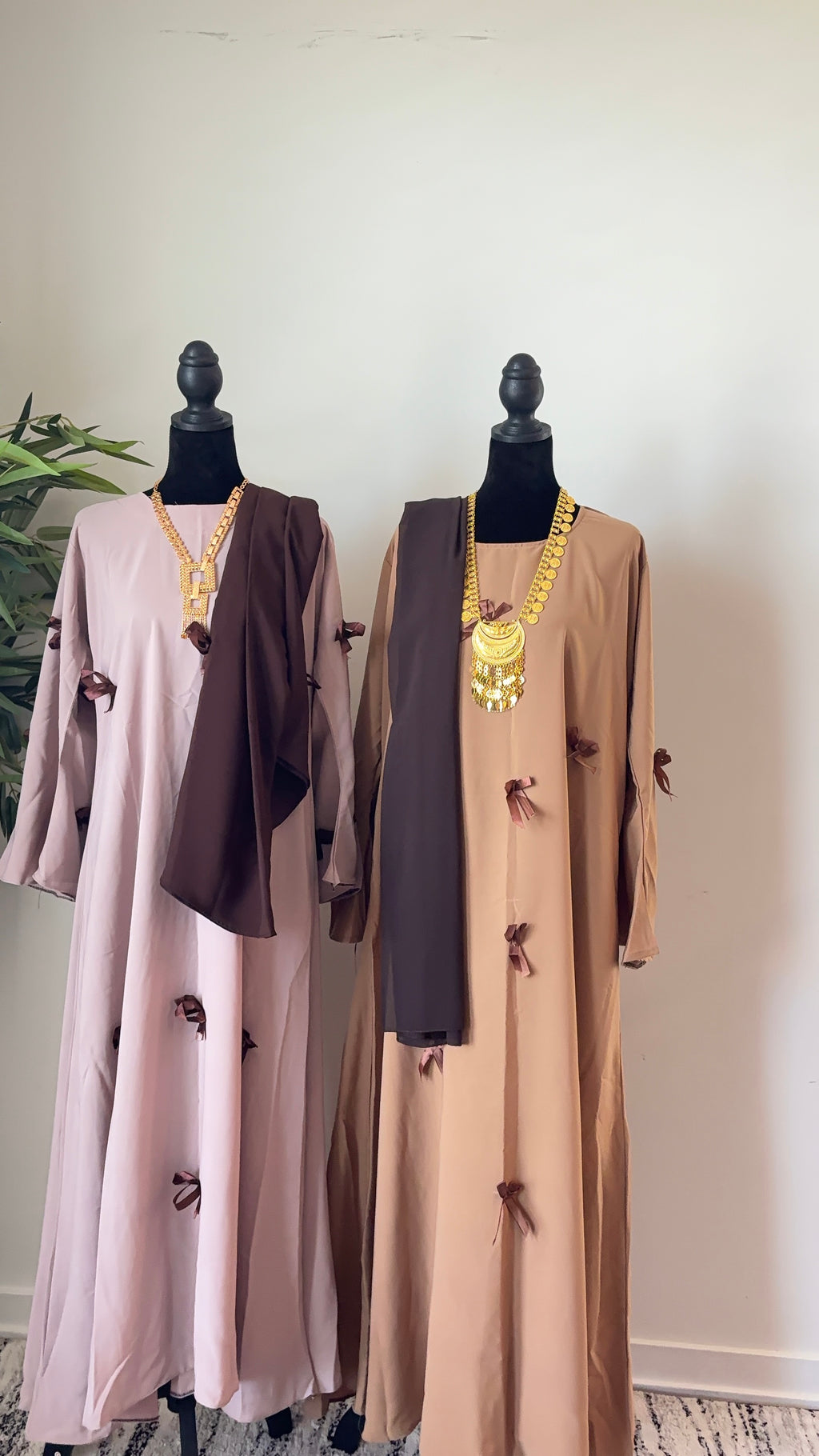 Bow Abaya Elegant & Timeless