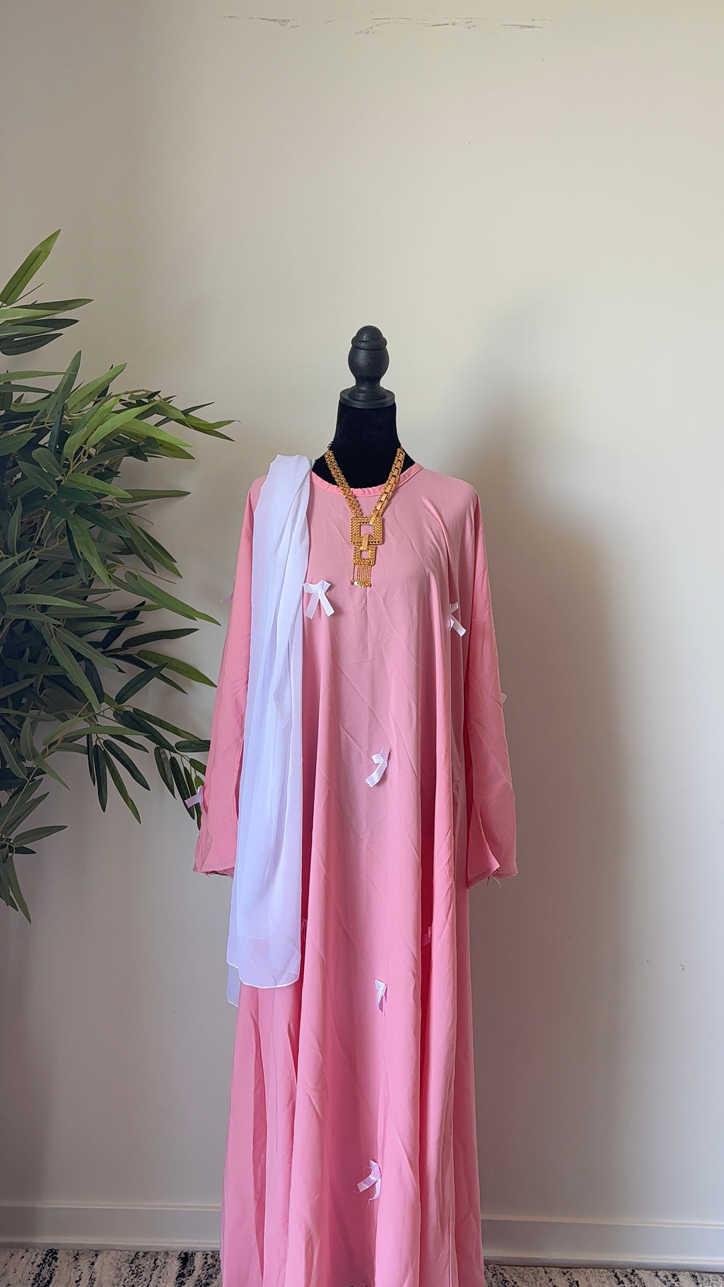 Bow Abaya Elegant & Timeless