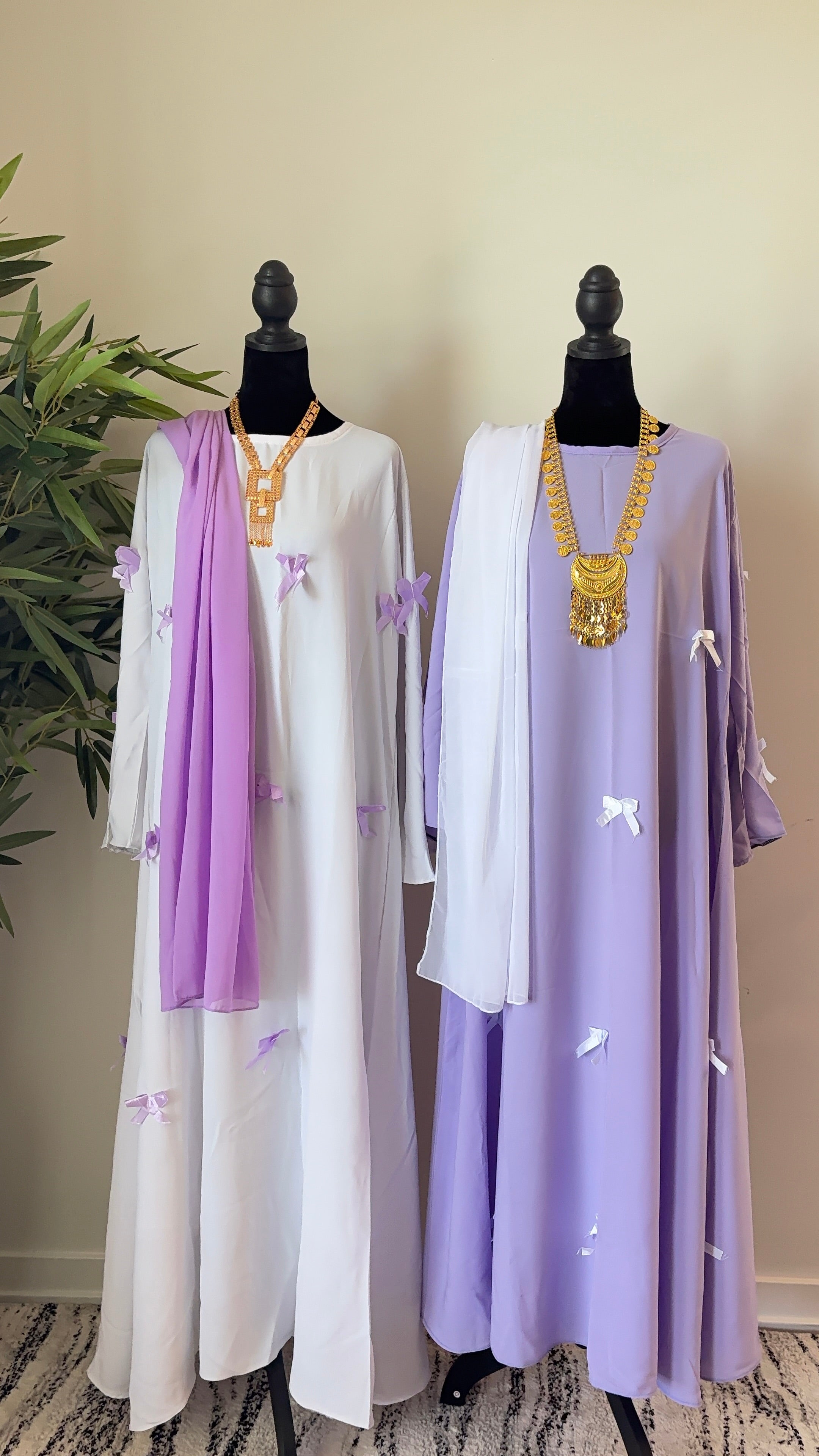 Bow Abaya Elegant & Timeless