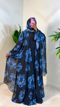Floral abaya