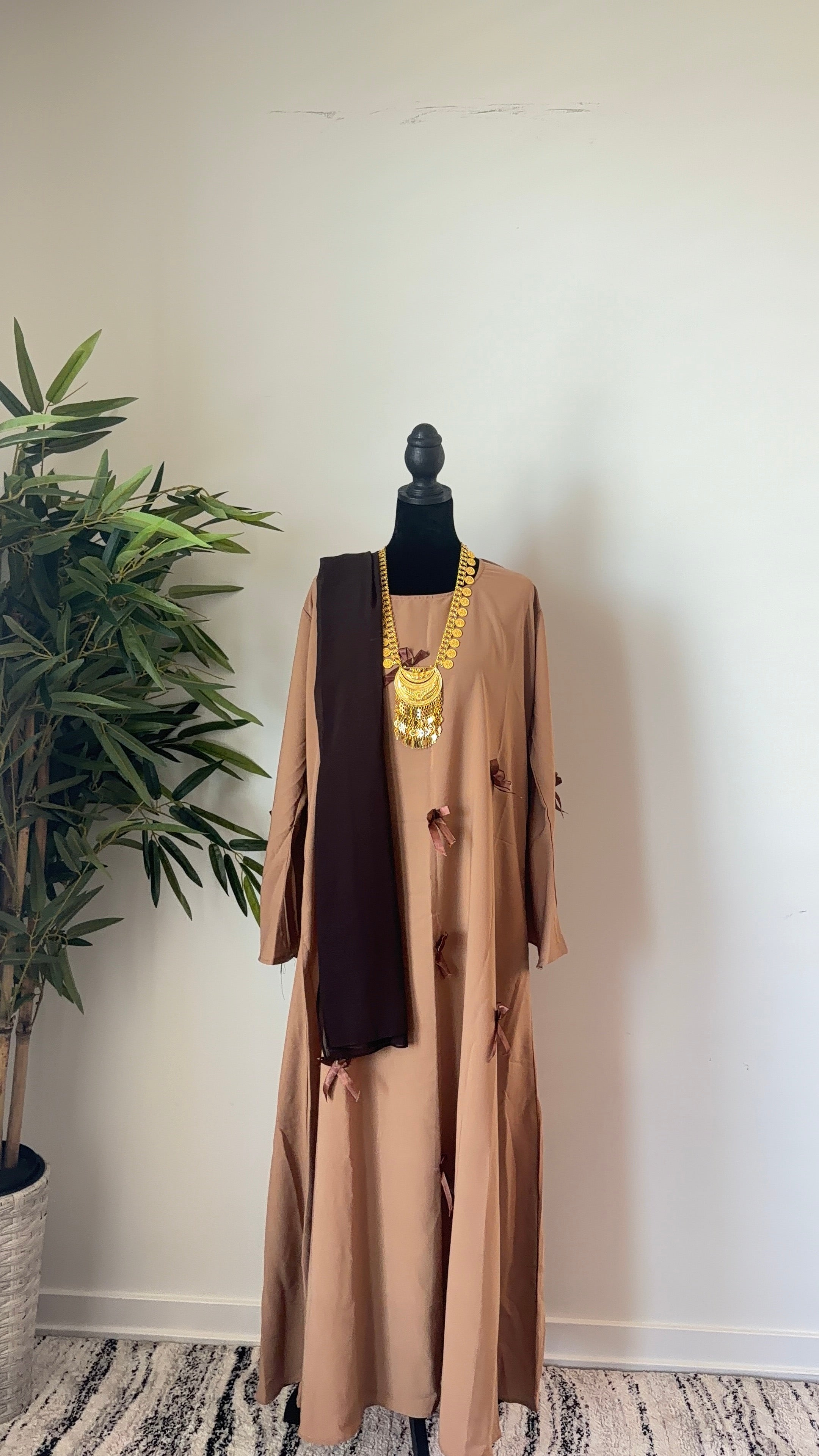 Bow Abaya Elegant & Timeless
