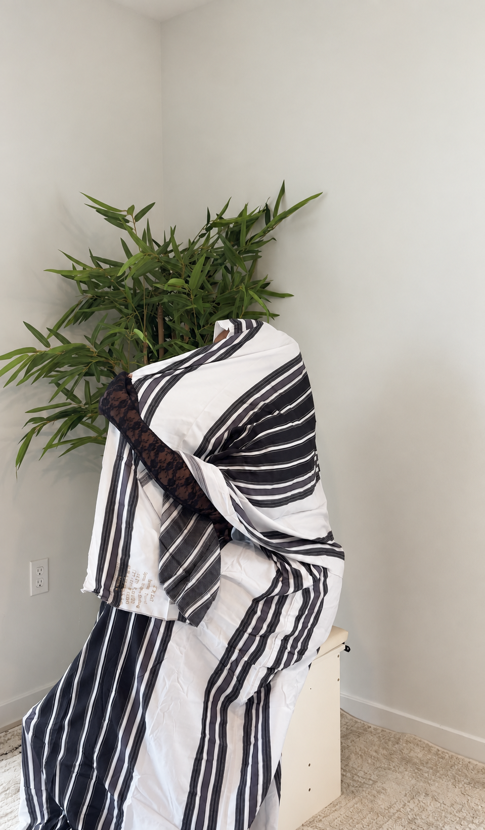 Elegant Somali Bati Striped Print