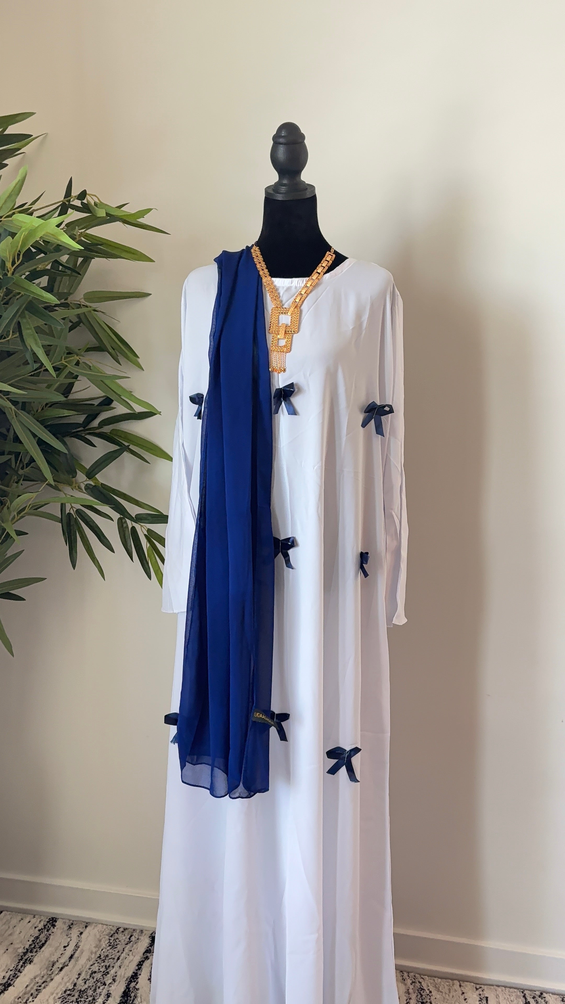 Bow Abaya Elegant & Timeless