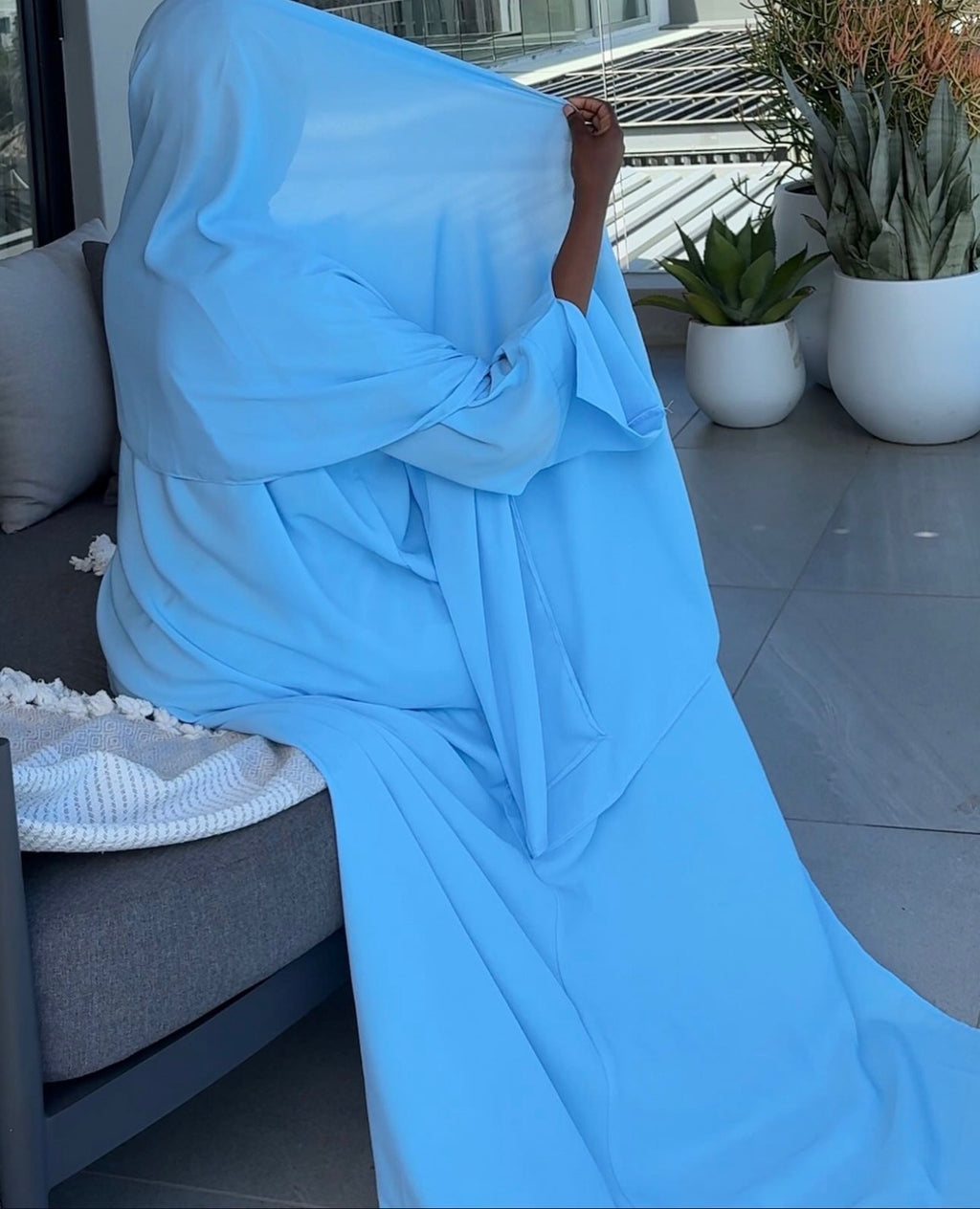 Flow Plan Abaya 3 pieces