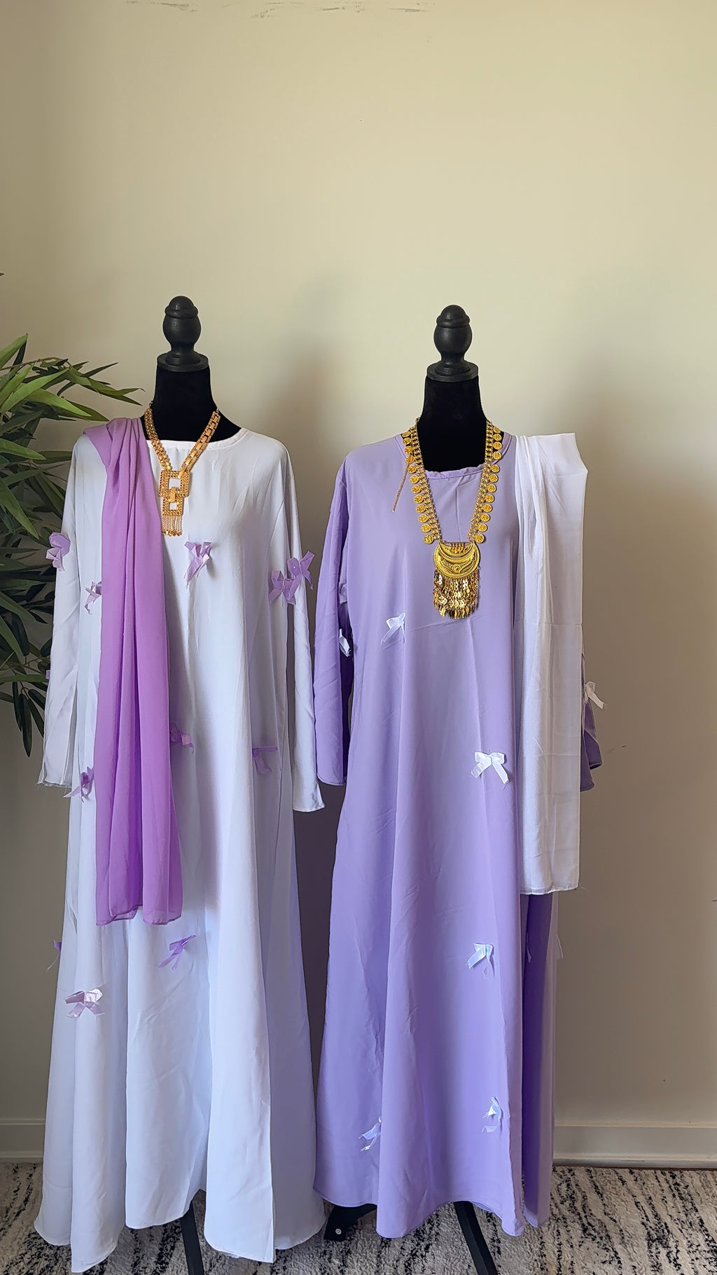 Bow Abaya Elegant & Timeless