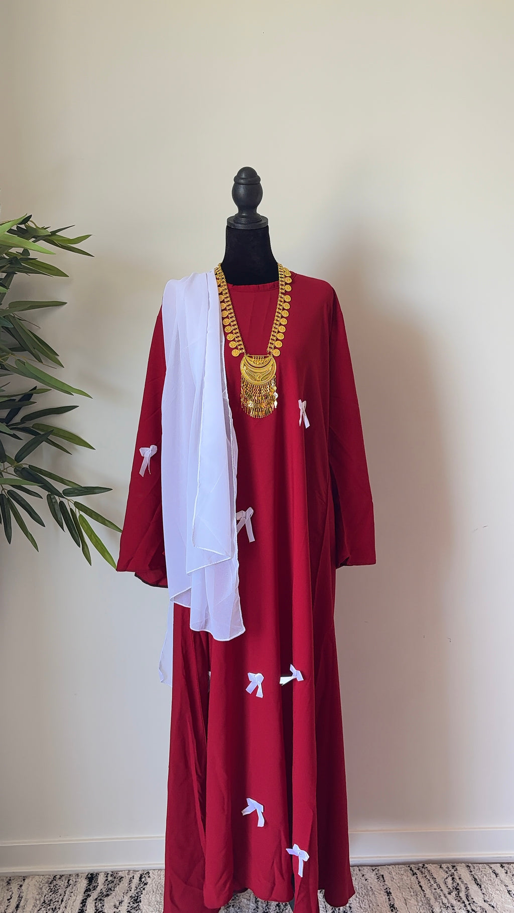Bow Abaya Elegant