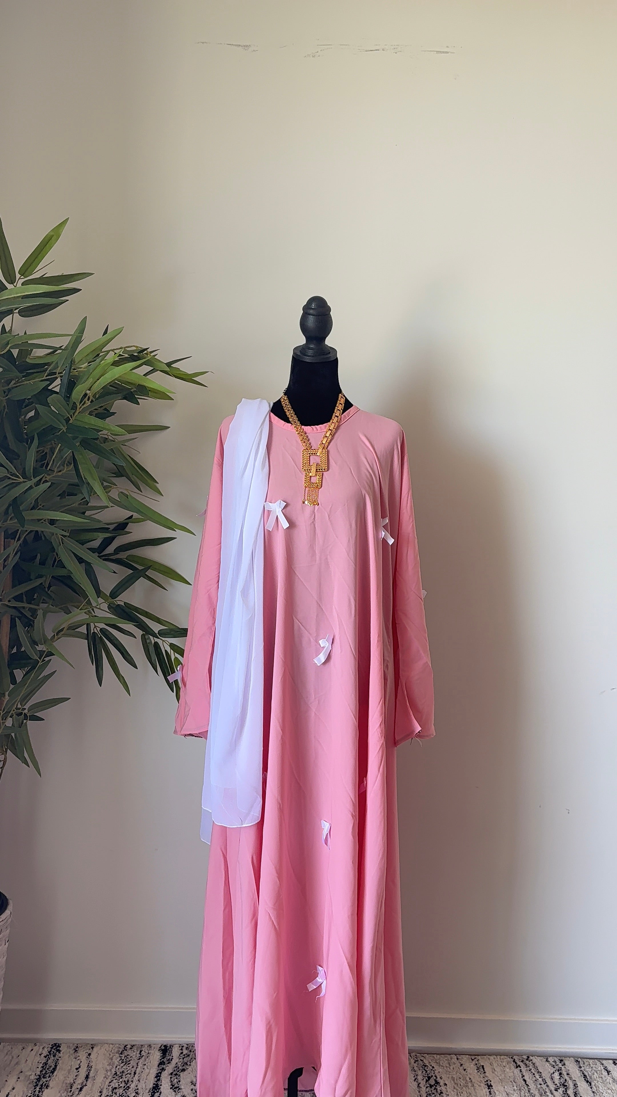 Bow Abaya Elegant & Timeless