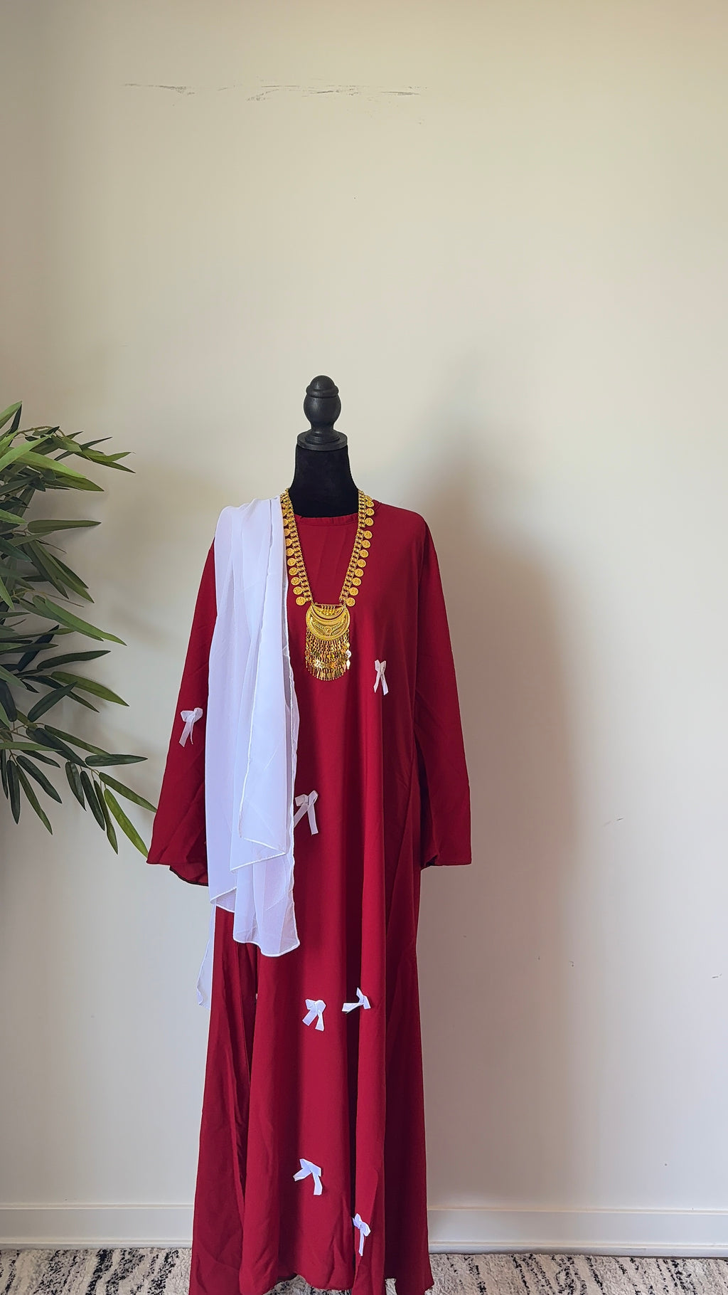 Bow Abaya Elegant