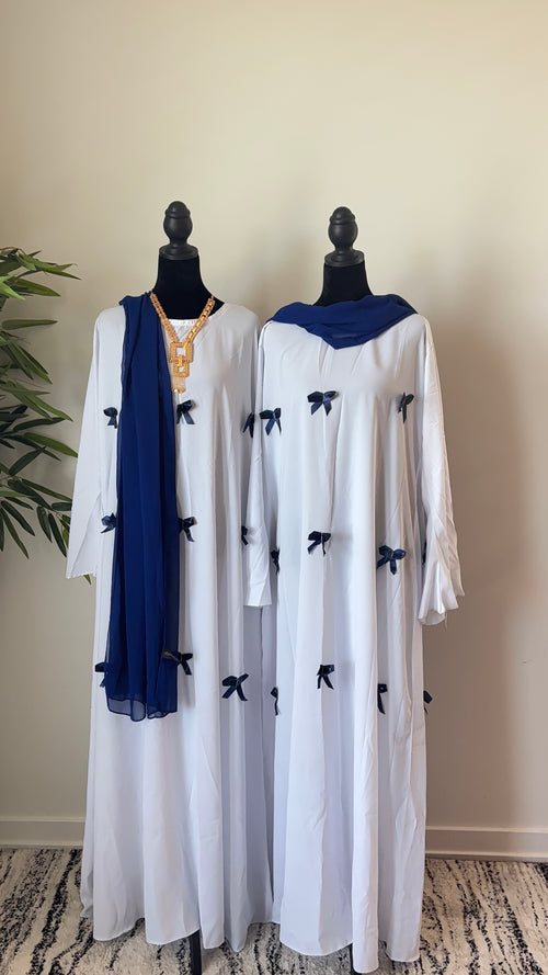 Bow Abaya Elegant & Timeless