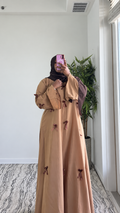 Bow abaya brownie