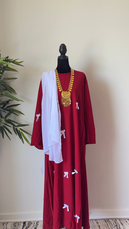 Bow Abaya Elegant