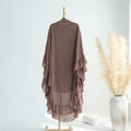Chiffon Double Layers Khimar | Lightweight & Full Coverage