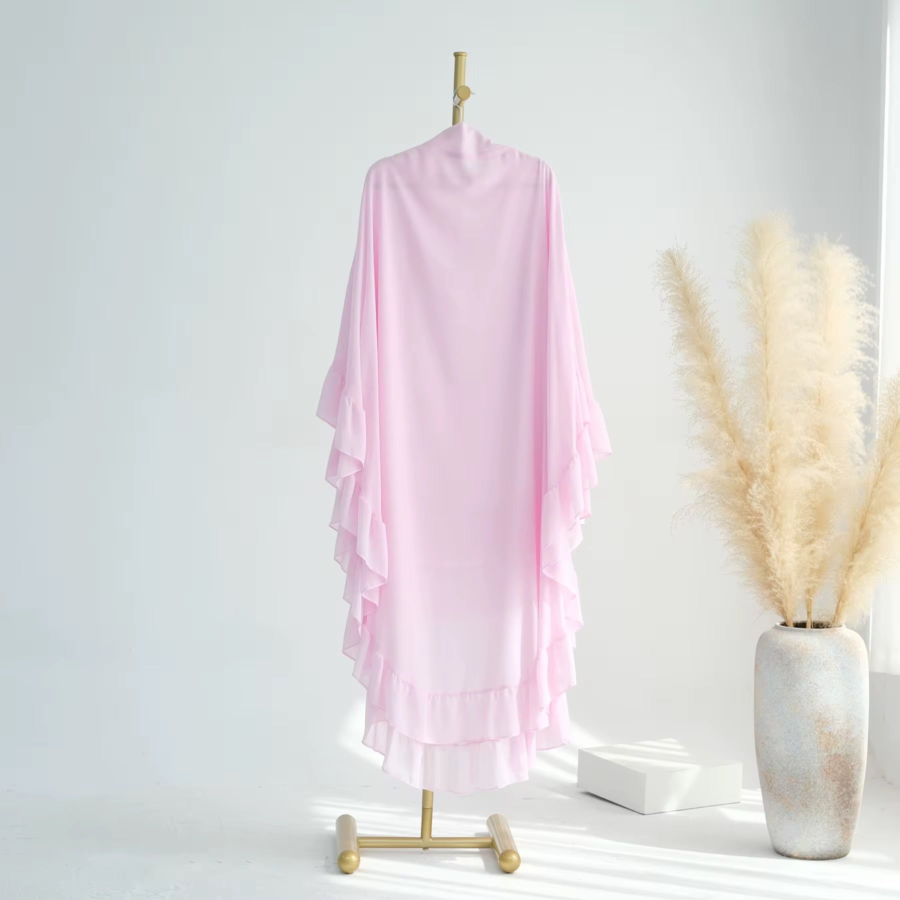 Chiffon Double Layers Khimar